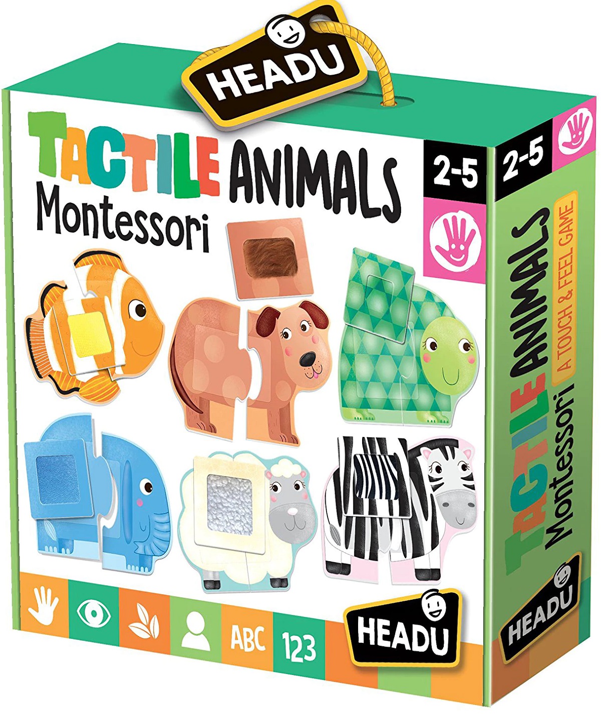 Montessori. Puzzle: Animale senzoriale