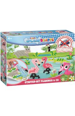 Imaginea produsului 'Set creație mărgele. Flamingo'