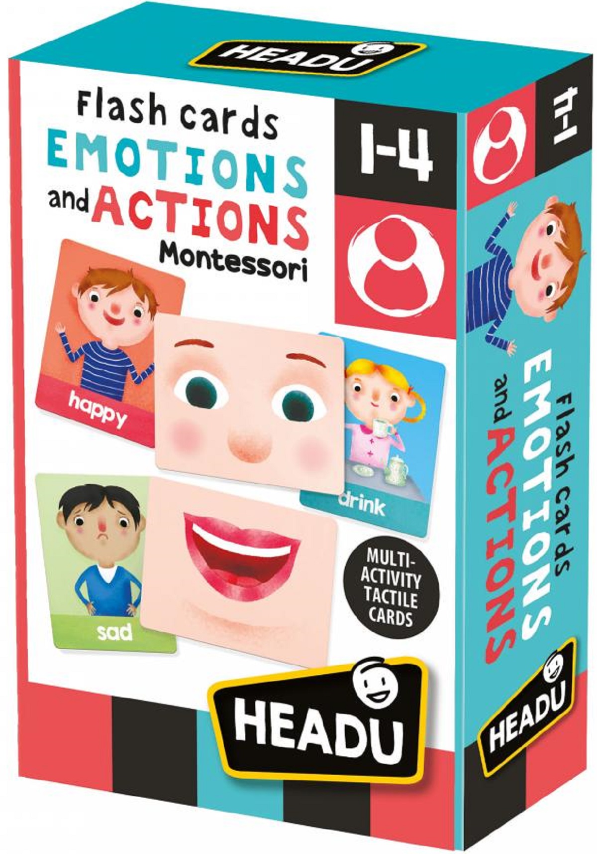 Montessori. Cartonase emotii si actiuni