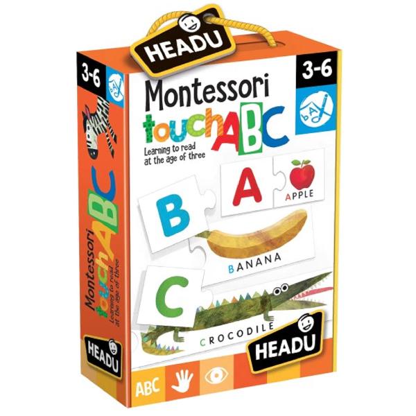 Joc tactil Montessori ABC