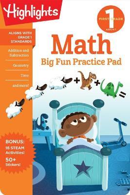 First Grade Math Big Fun Practice Pad - Highlights Learning