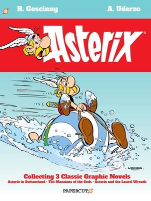 Asterix Omnibus #6: Collecting Asterix in Switzerland, the Mansions of the Gods, and Asterix and the Laurel Wreath - René Goscinny
