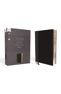 Nasb, Classic Reference Bible, Leathersoft, Black, Red Letter, 1995 Text, Comfort Print - Zondervan