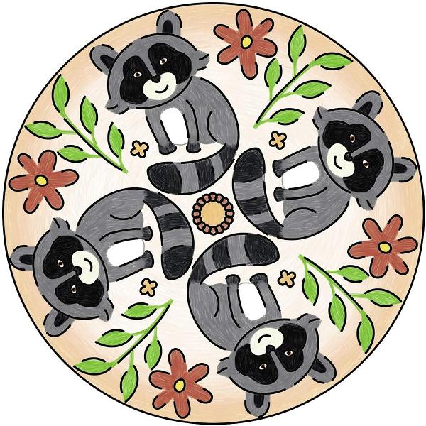 Set de creatie: Mandala cu animale