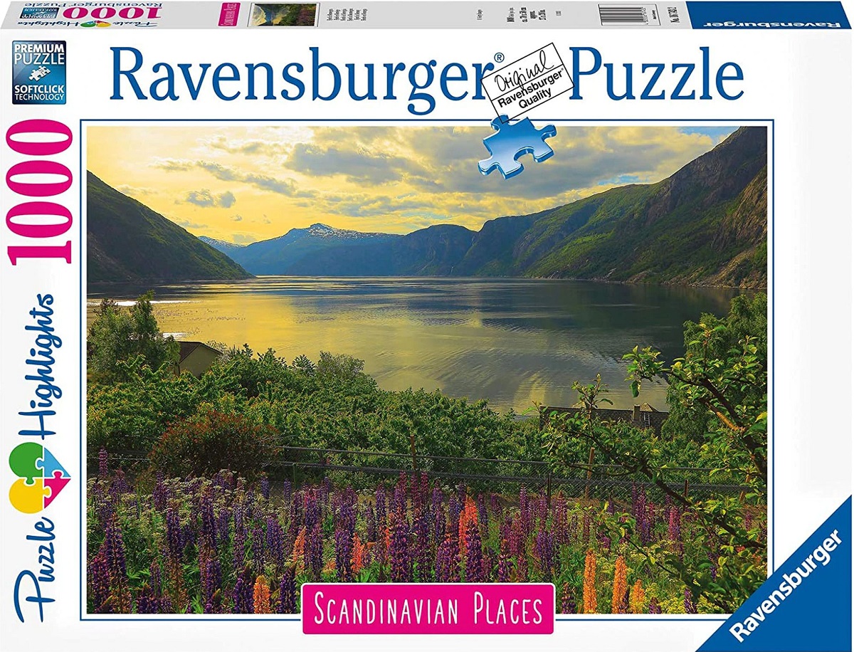 Puzzle 1000. Fiord Norvegia