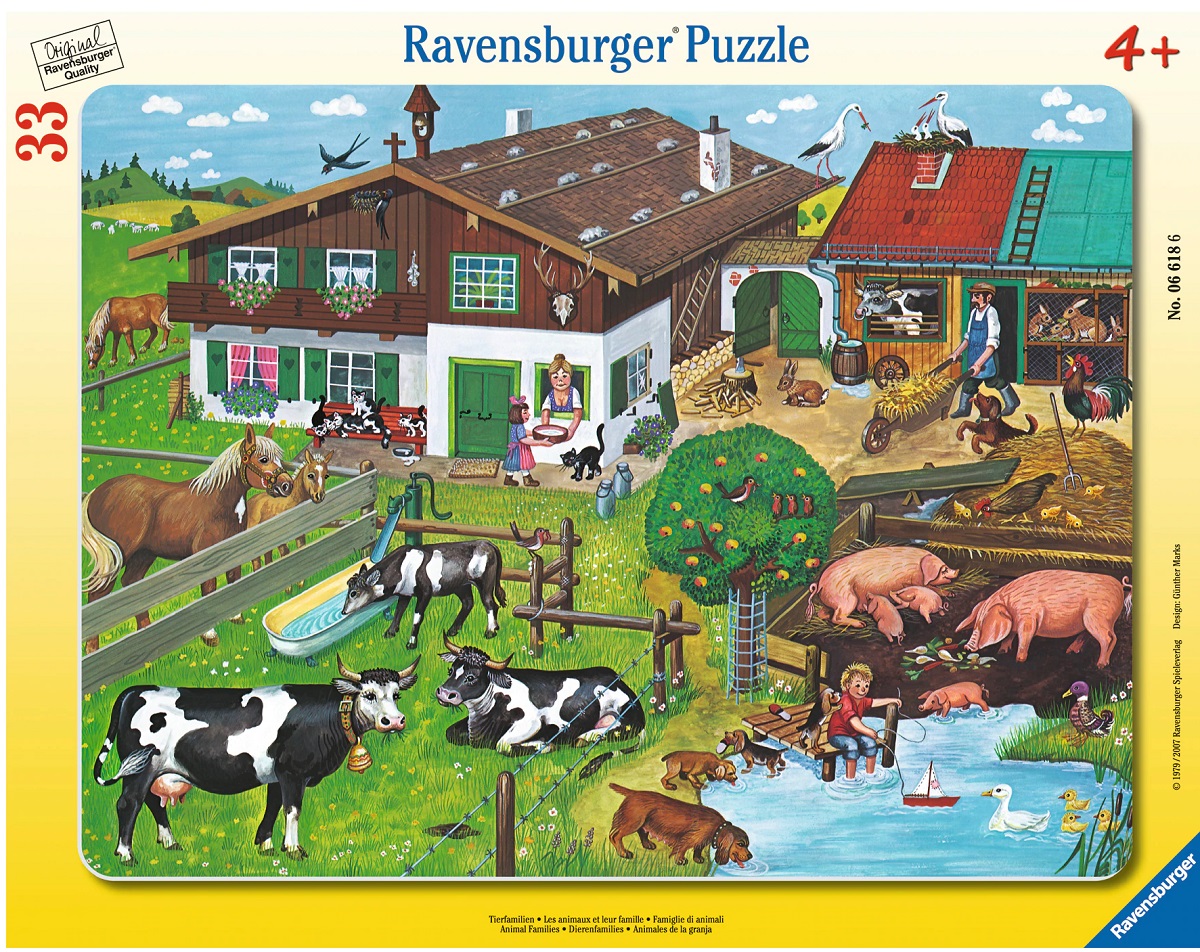 Puzzle 33. Familii de animale
