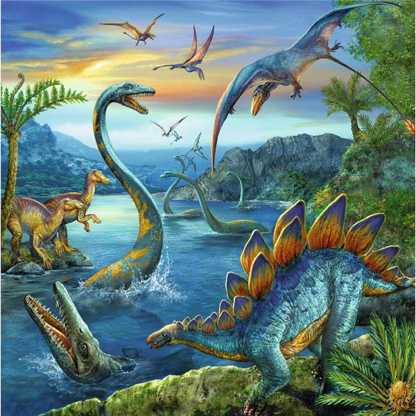 Puzzle 3 in 1. Farmecul dinozaurilor