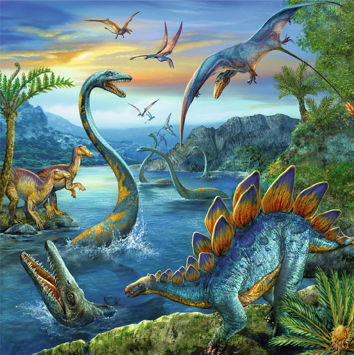 Puzzle 3 in 1. Farmecul dinozaurilor