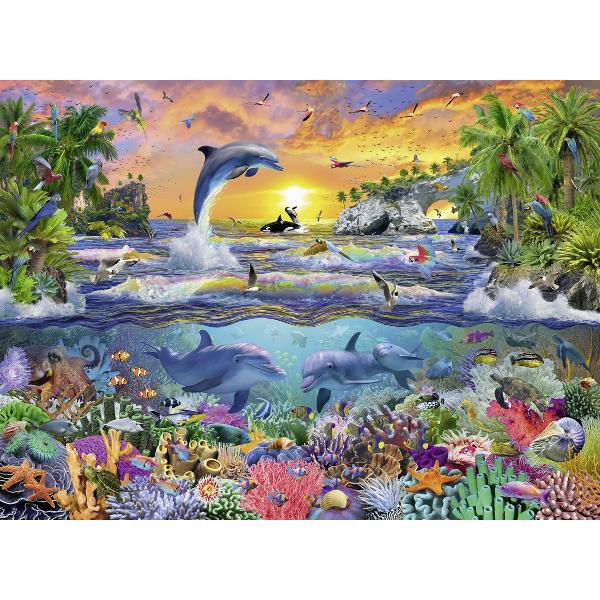 Puzzle 100. Paradis tropical