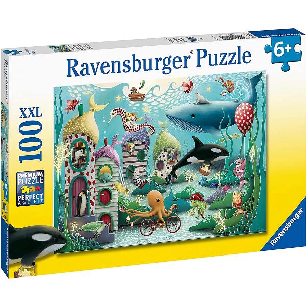 Puzzle 100. Animale subacvatice