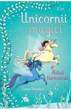 Coperta cărții 'Unicornii magici. Raul fermecat - Zanna Davidson'