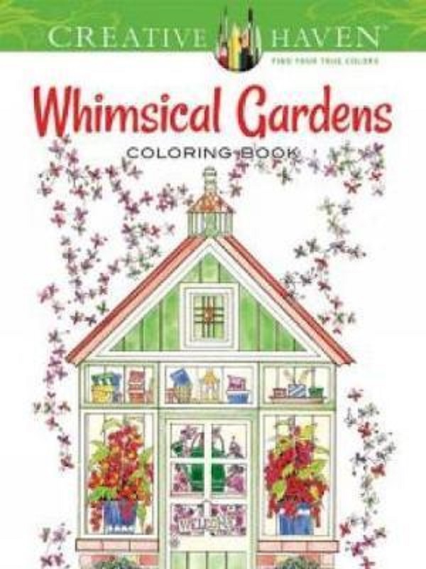 Whimsical Gardens. Coloring Book - Alexandra Cowell