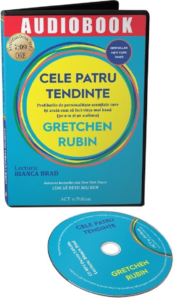 Audiobook. Cele patru tendinte - Gretchen Rubin