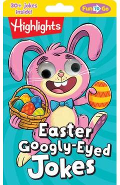 Coperta cărții 'Easter Googly-Eyed Jokes - Highlights'