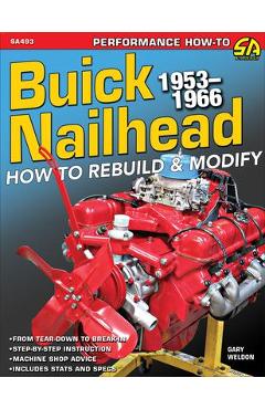 Coperta cărții 'Buick Nailhead: How to Rebuild & Modify - Gary Weldon'