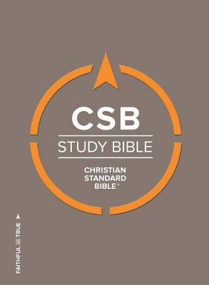 CSB Study Bible, Hardcover: Red Letter, Study Notes and Commentary, Illustrations, Ribbon Marker, Sewn Binding, Easy-To-Read Bible Serif Type - Csb Bibles By Holman