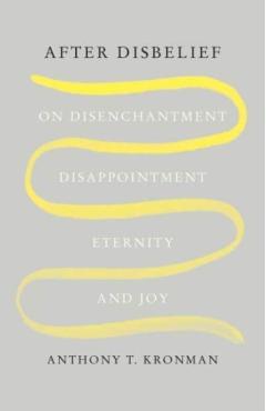 After Disbelief: On Disenchantment, Disappointment, Eternity, and Joy - Anthony T. Kronman