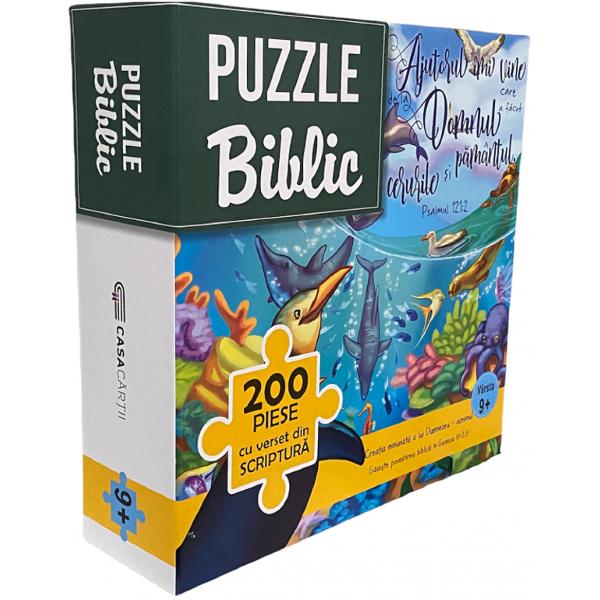 Puzzle biblic 200. Creatia minunata a lui Dumnezeu: Oceanul