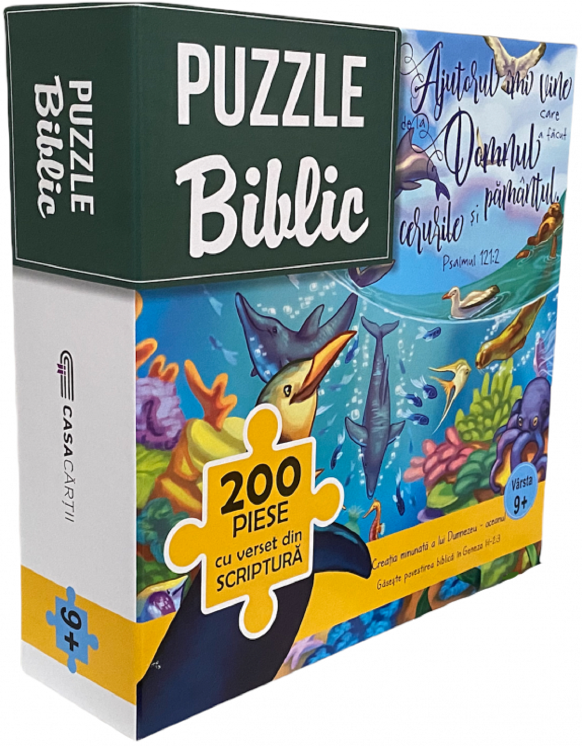 Puzzle biblic 200. Creatia minunata a lui Dumnezeu: Oceanul