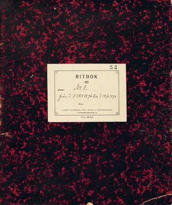 Hilma AF Klint and the Five's Sketchbooks: No. S2, S6 and S13: 5 October 1896-10 January 1906 - Hilma Af Klint