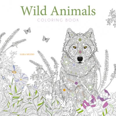Wild Animals Coloring Book - Sara Muzio