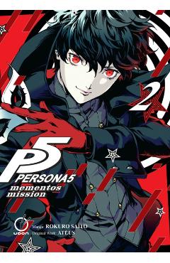 Coperta cărții 'Persona 5: Mementos Mission Volume 2 - Rokuro Saito'