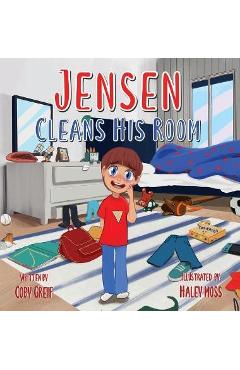 Coperta cărții 'Jensen Cleans His Room - Coby Greif'