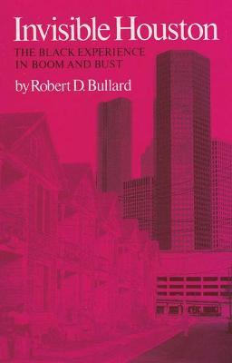 Invisible Houston: The Black Experience in Boom and Bust - Robert D. Bullard