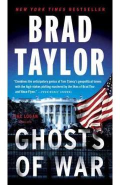 Coperta cărții 'Ghosts of War: A Pike Logan Thriller - Brad Taylor'