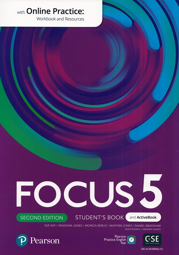 Focus 5 2nd Edition Student’s Book + Active Book with Online Practice - Sue Kay, Vaughan Jones, Monica Berlis, Heather Jones, Daniel Brayshaw, Dean Russell, Amanda Davis