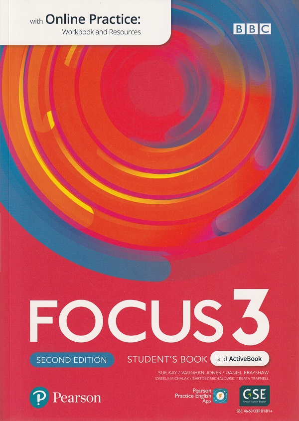 Focus 3 2nd Edition Student's Book + Active Book with Online Practice - Sue Kay, Vaughan Jones, Daniel Brayshaw, Izabela Michalah, Bartosz Michalowski, Beata Trapnell