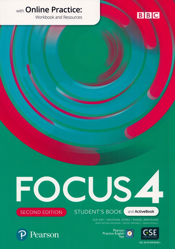 Focus 4 2nd Edition Student’s Book + Active Book with Online Practice - Sue Kay, Vaughan Jones, Daniel Brayshaw,  Bartosz Michalowski,   Beata Trapnell, Dean Russell