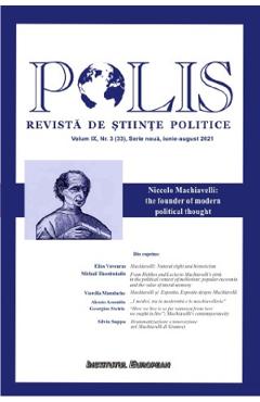 Poza produsului Polis Vol.9 Nr.3(33) Serie noua iunie-august 2021. Revista de Stiinte politice