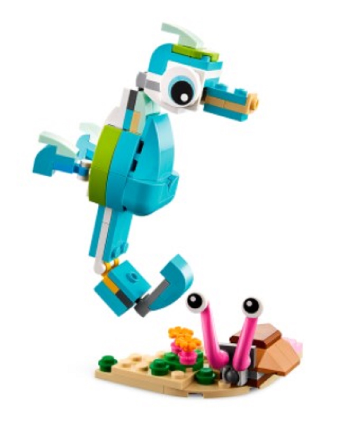 Lego Creator 3 in 1. Delfin si broasca testoasa