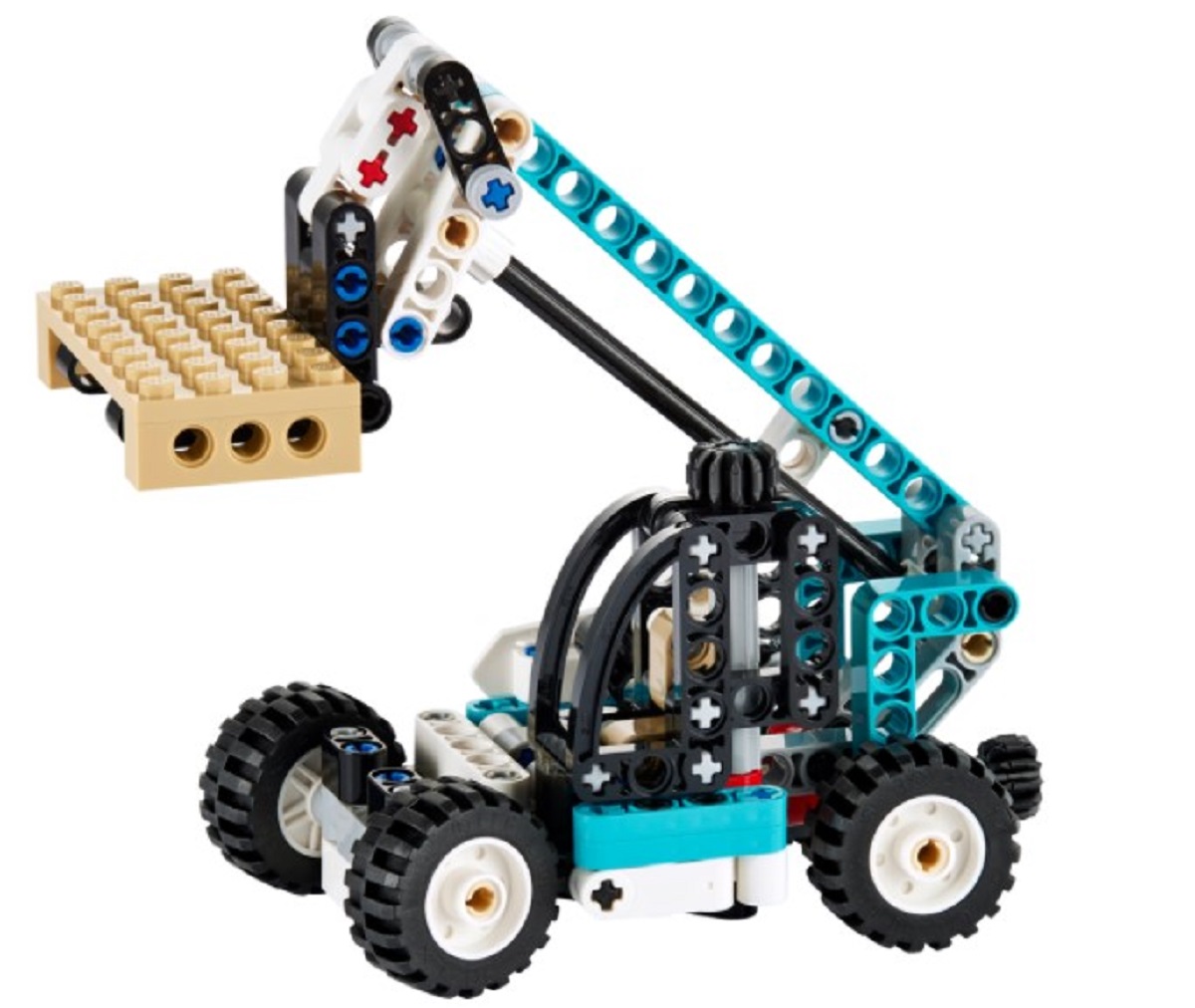Lego Technic. Manipulator cu brat telescopic