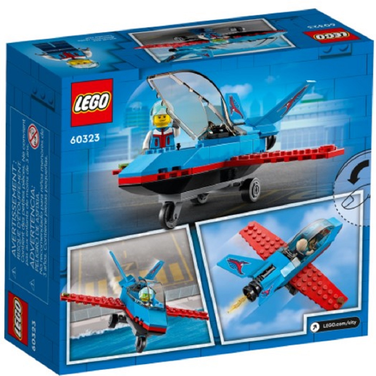 Lego City. Avion de acrobatii
