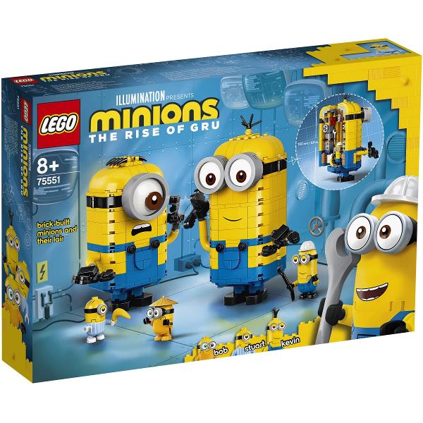 Lego Minions. Figurine minioni din caramizi