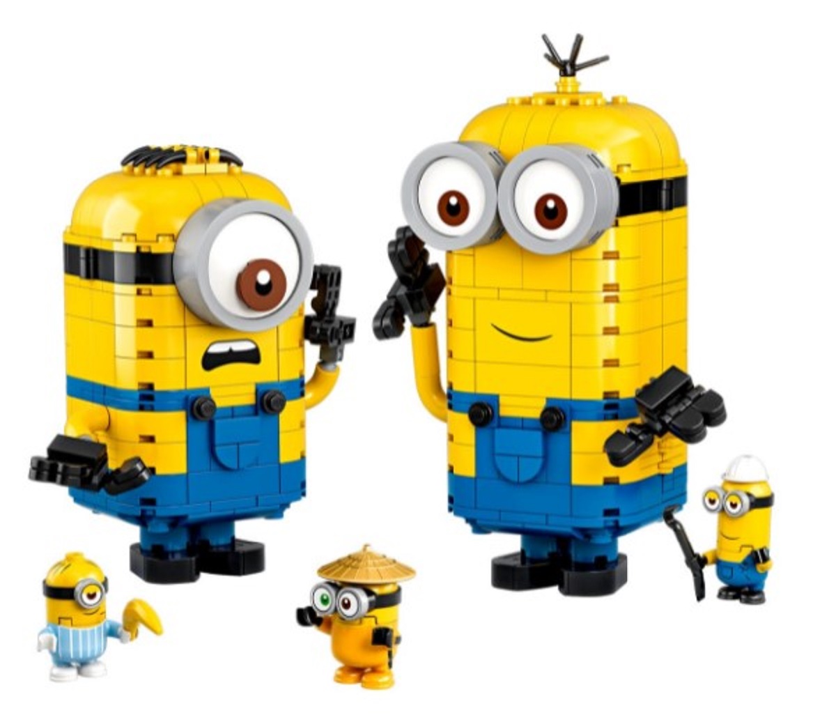 Lego Minions. Figurine minioni din caramizi