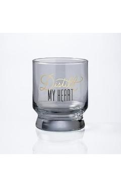 Coperta cărții 'Distill My Heart Lowball Glass - Brass Monkey'