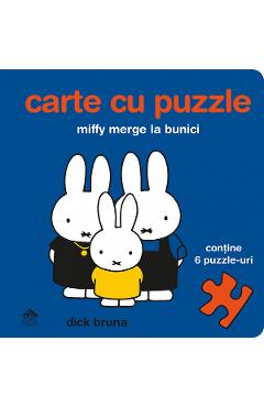 Poza produsului Miffy merge la bunici. Carte cu puzzle - Dick Bruna