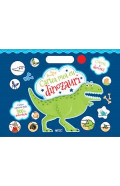 Coperta cărții 'Cartea mea cu dinozauri'