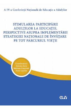 Coperta cărții 'Stimularea participării adulților la educație - Simona Sava, Mariana Crasovan, Anca Lustrea'