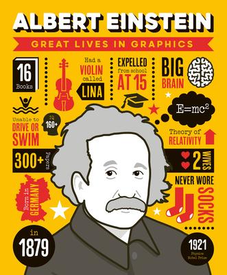 Great Lives in Graphics: Albert Einstein - Button Books