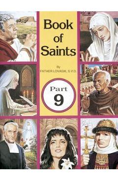 Coperta cărții 'Book of Saints (Part 9): Super-Heroes of God - Lawrence G. Lovasik'