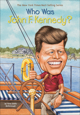 Coperta cărții 'Who Was John F. Kennedy? - Yona Zeldis Mcdonough'