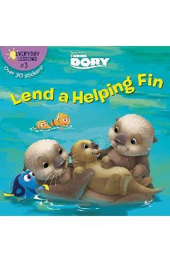 Coperta cărții 'Everyday Lessons #3: Lend a Helping Fin (Disney/Pixar Finding Dory) - Beth Sycamore'