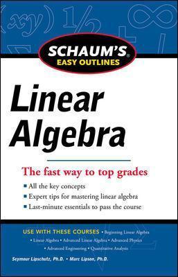 Schaum's Easy Outlines Linear Algebra - Marc Lipson