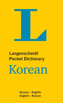 Langenscheidt Pocket Dictionary Korean: Korean-English/English-Korean - Langenscheidt Editorial Team