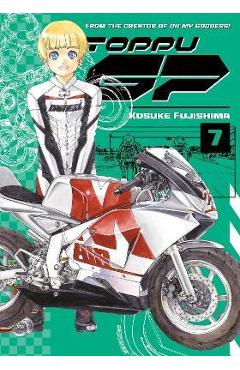 Coperta cărții 'Toppu GP 7 - Kosuke Fujishima'