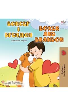 Boxer and Brandon (Ukrainian English Bilingual Book) - Kidkiddos Books